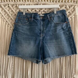Madewelll high rise shorts